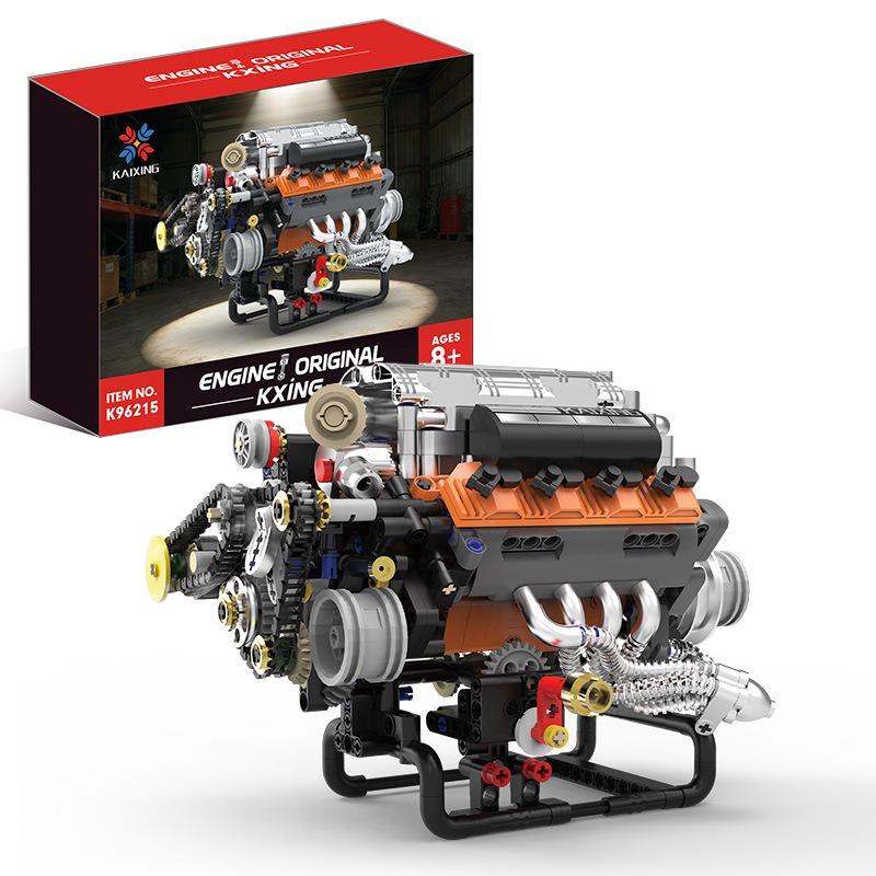 Model Kit V8 - K96215 767 Peças Modelo de Motor