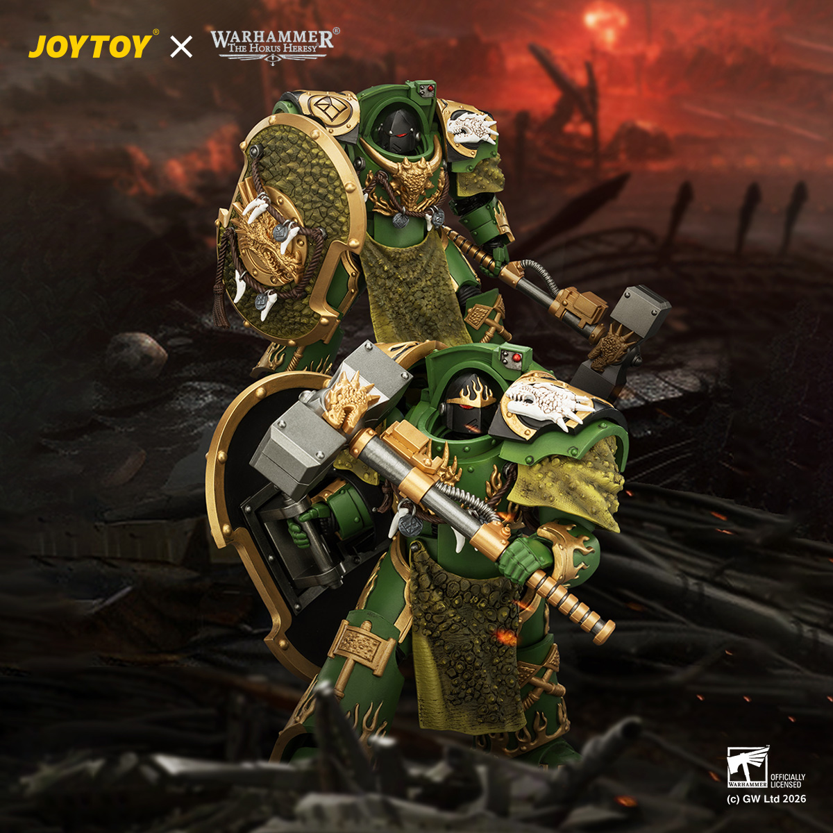 Model Kit Eighty Six - Figuras de Ação JOYTOY Warhammer The