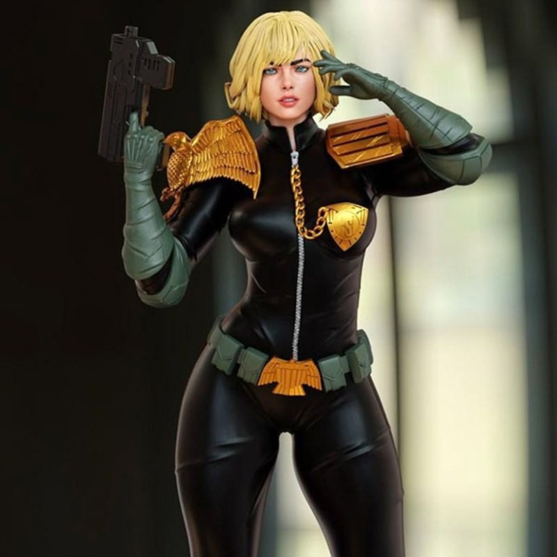 Model Kit Judge - 1/24 escala cassandra anderson resina figura