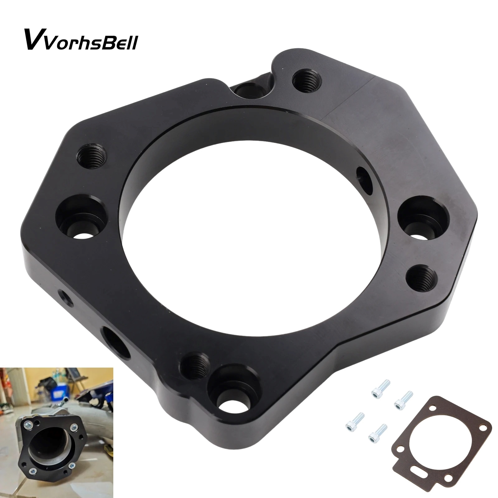 Model Kit V8 - Adaptador de corpo de borboleta RBC