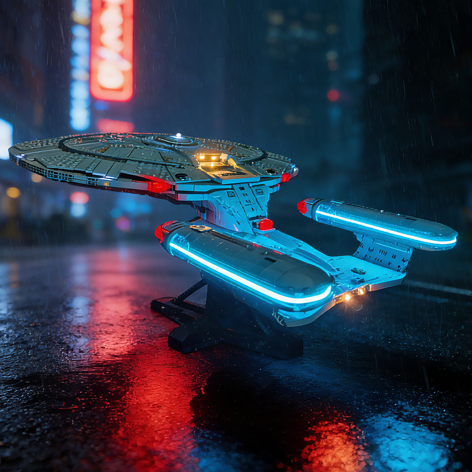 Model Kit Ikaruga - Kit de Iluminação LED LYBMTWF para