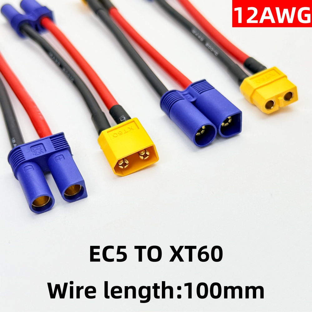 Cabo Conector XT60 Fêmea para  - Model Kit Eva avaliação e preço