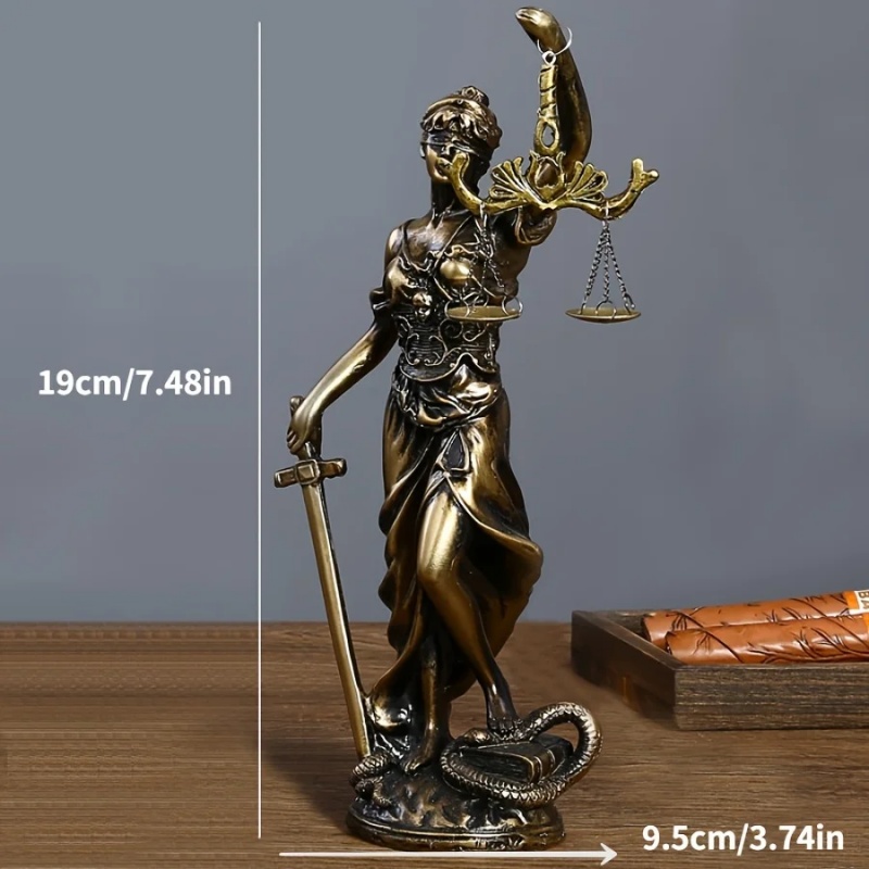 Estátua da Deusa da Justiça, E - Model Kit Judge avaliação e preço