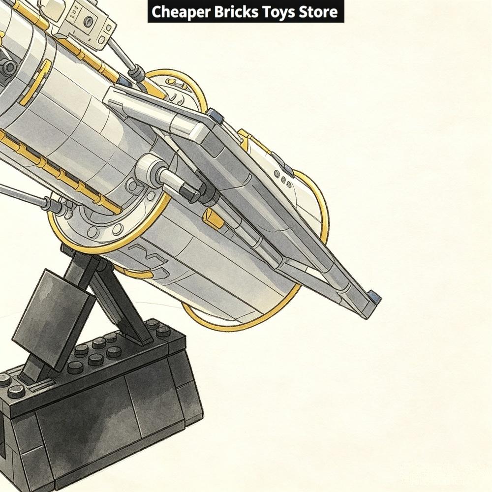 Blocos de Montar Criativos par - Model Kit Ikaruga avaliação e preço
