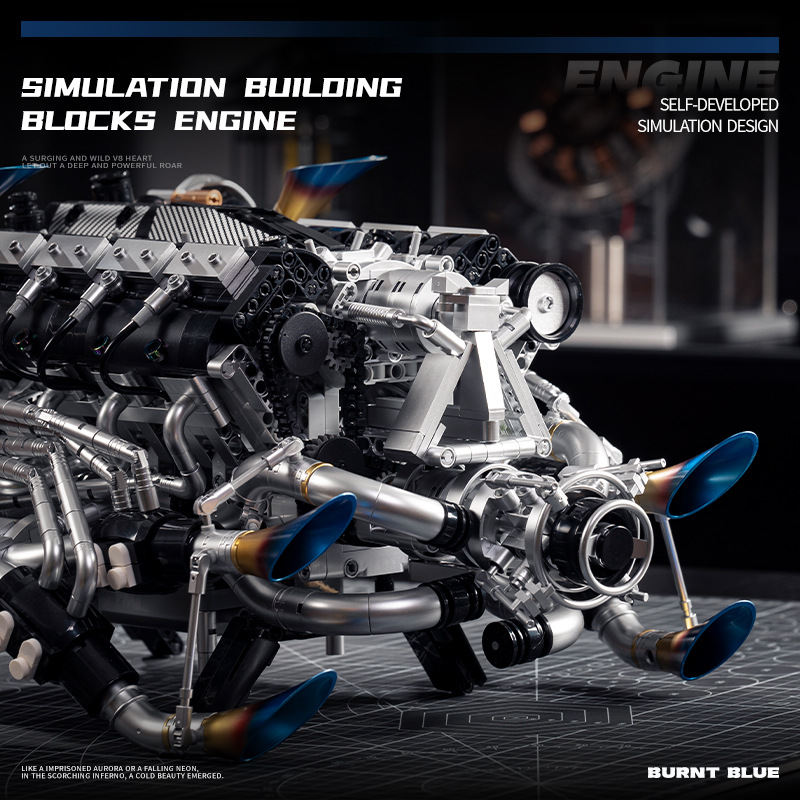 Kit de Blocos de Montagem de S - Model Kit V8 avaliação e preço