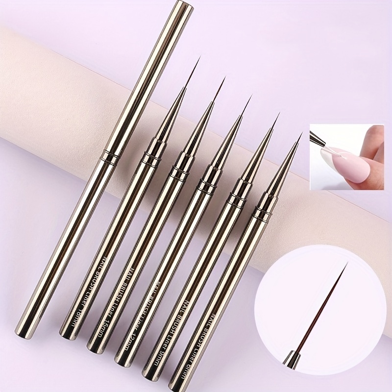 5 pçs pincéis de forro da arte - Metallic Paint Set avaliação e preço