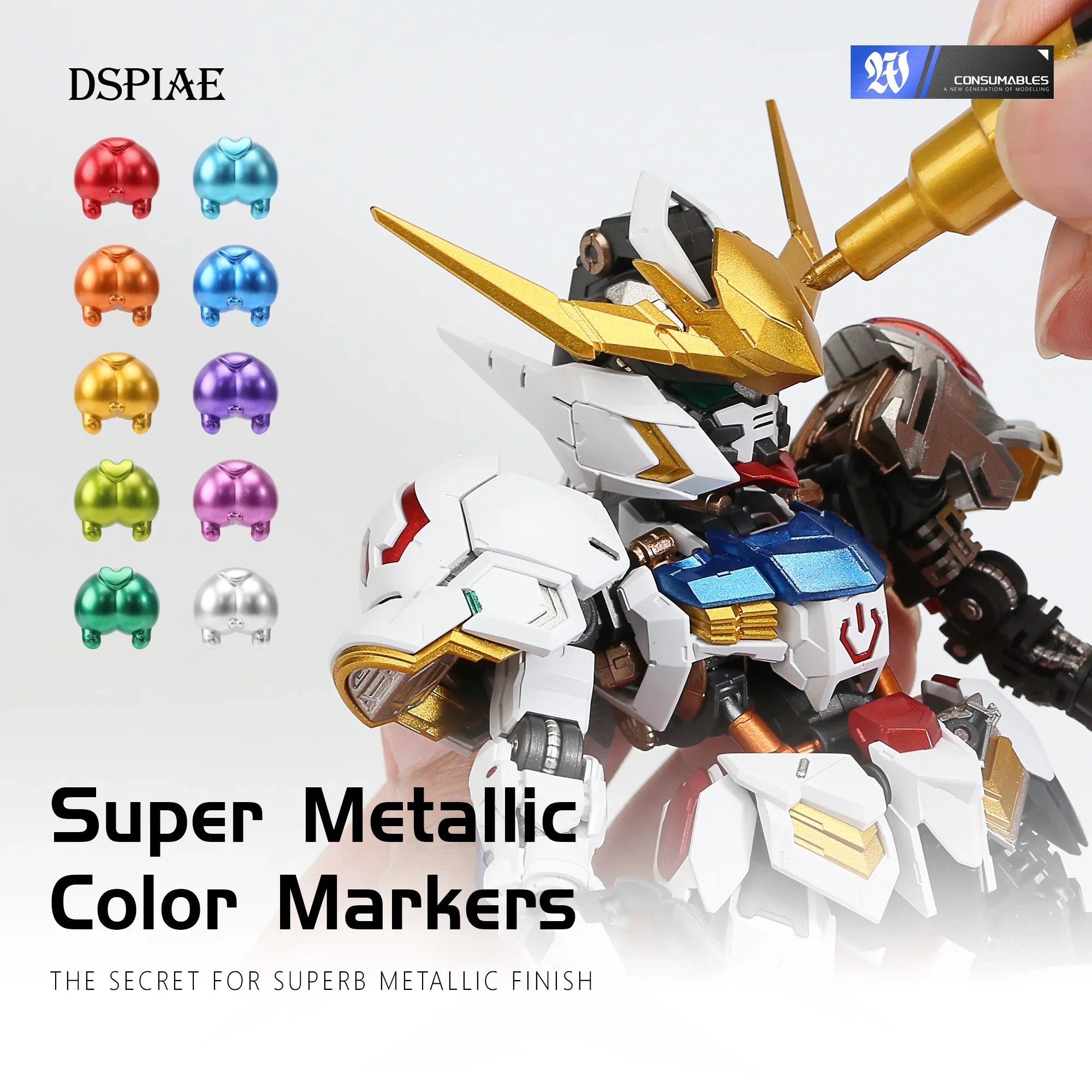 【Novo 2026】 Marcadores Metálic - Metallic Paint Set avaliação e preço