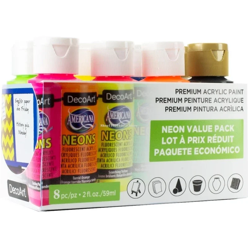 Conjunto de tintas acrílicas p - Metallic Paint Set avaliação e preço