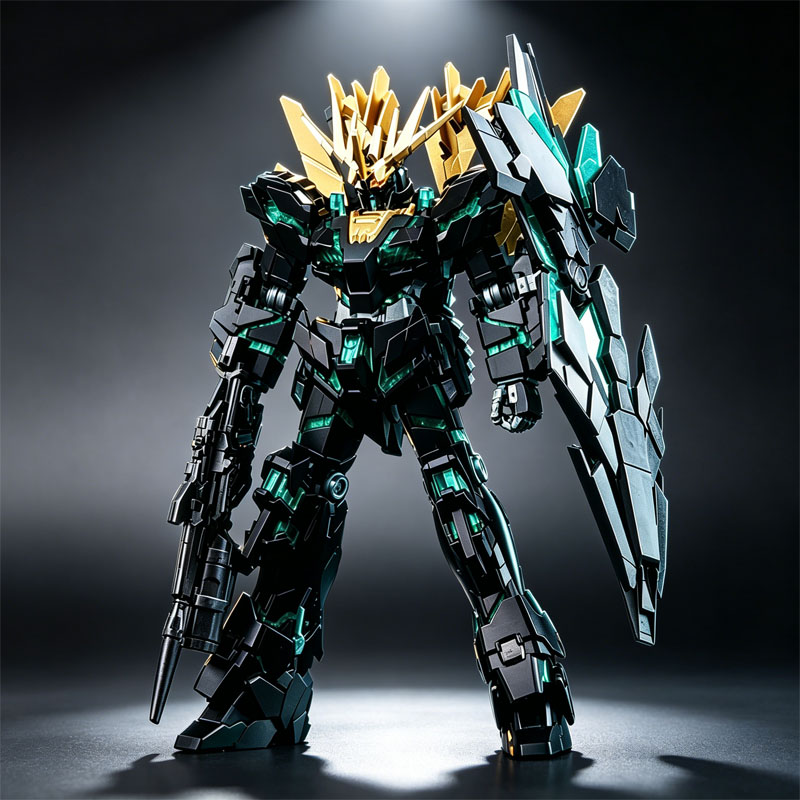 HG 1/144 RX-0 Unicorn Banshee  - Model Kit Nemesis avaliação e preço