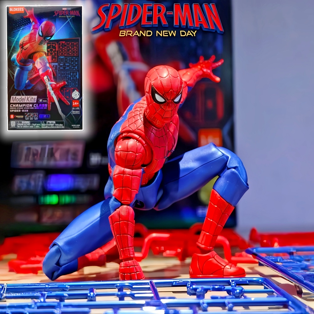 Em Estoque: Blokees Spiderman  - Model Kit Brands avaliação e preço