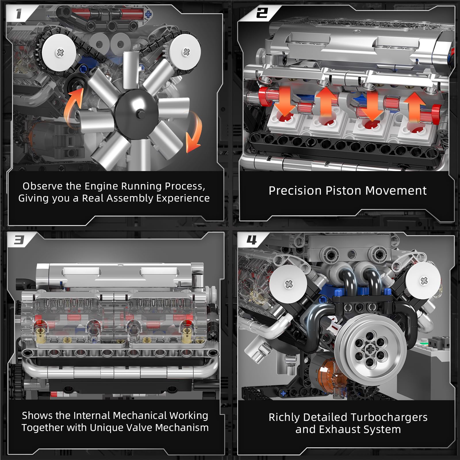 Kit de Blocos de Montar Mould  - Model Kit V8 avaliação e preço