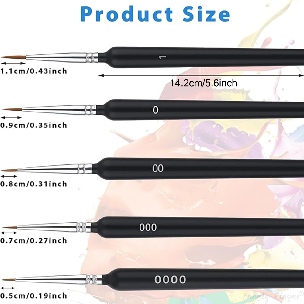 Conjunto de pincéis de pintura - Metallic Paint Set avaliação e preço