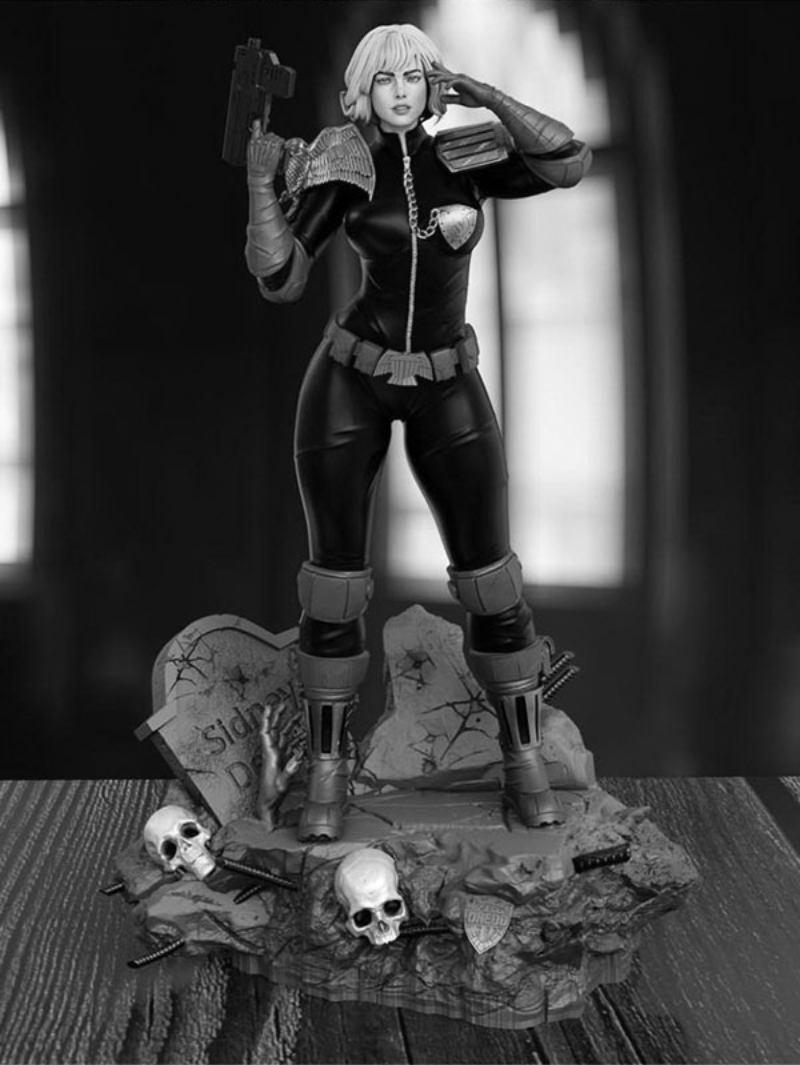 Kit de modelo de figura de res - Model Kit Judge avaliação e preço
