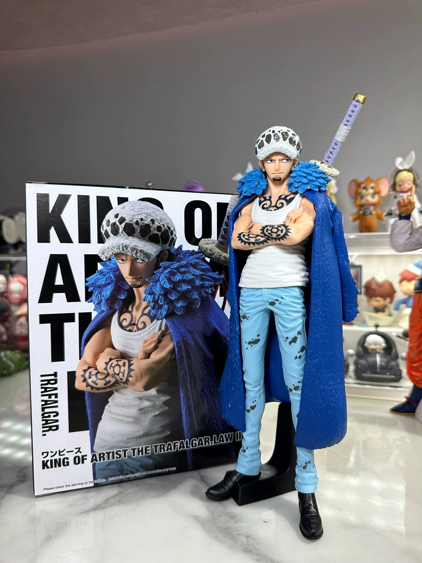 Figurinha de Anime One Piece L - Model Kit Judge avaliação e preço