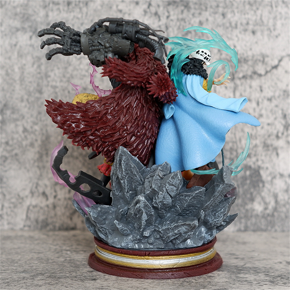 Anime uma peça estatueta três  - Model Kit Judge avaliação e preço